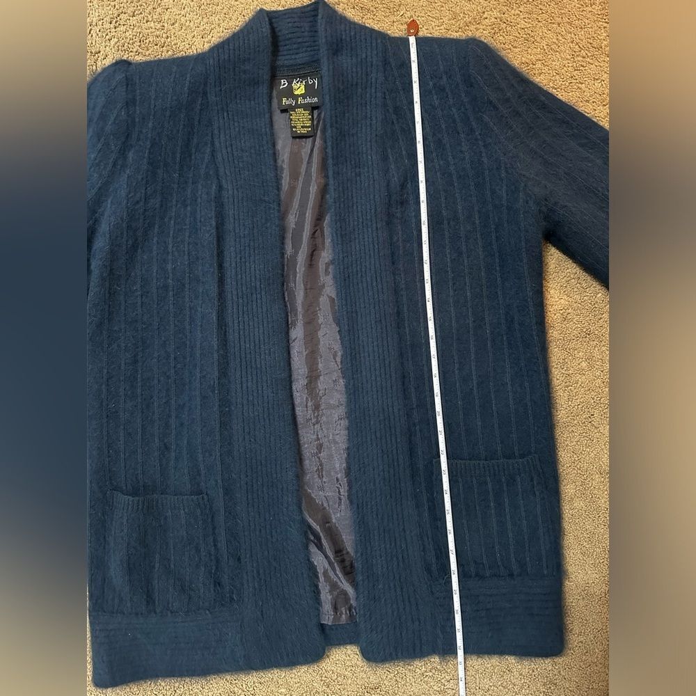 Beautiful Angora Rabbit Fur Cardigan - Picture 6 of 8